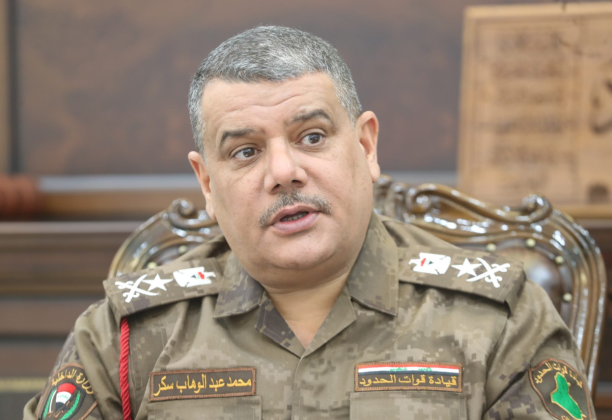 ﻿قوات الحدود: 918 كاميرا حرارية تغطي 85% من حدود العراق مع دول الجوار
